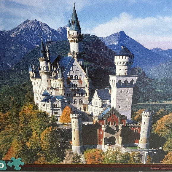 Neuschwanstein Castle Puzzle 4000 Pieces Buffalo Games Jigsaw New Factory Sealed - Picture 5 of 5